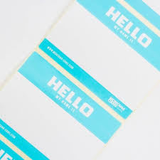 Alternative view of Montana Sticker Hello Roll 500pcs